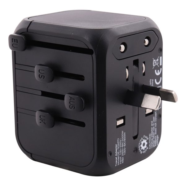 Toshino ปลั๊กแปลงขาชาร์จเร็ว 30W DE-30WPD แถมฟรี กระเป๋าใส่พกพา + สายชาร์จ C To C - Image 7