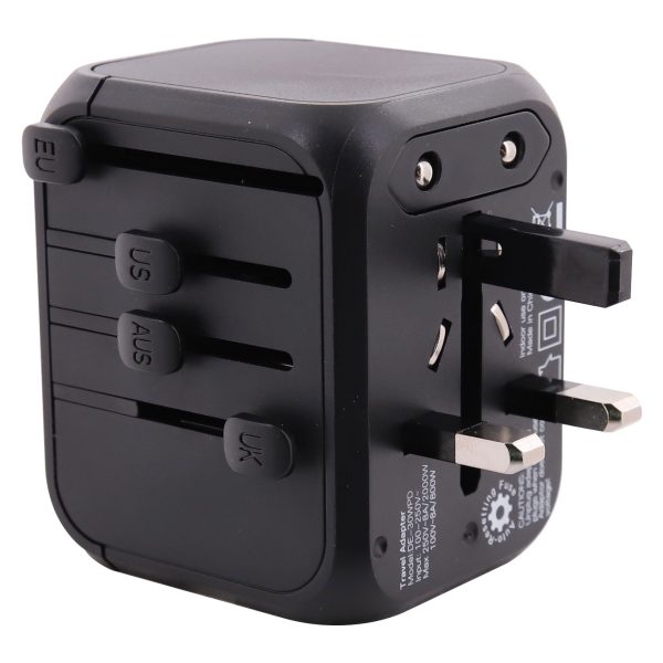 Toshino ปลั๊กแปลงขาชาร์จเร็ว 30W DE-30WPD แถมฟรี กระเป๋าใส่พกพา + สายชาร์จ C To C - Image 8