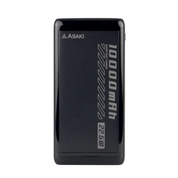 Asaki Power Bank 22.5W Fast Charge พาวเวอร์แบงค์ 10000 mAh. ชาร์จเร็ว มี มอก. รุ่น A-B3568F-สีดำ - Image 6