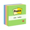 Post-it อัลตร้าไบร์ท 654-5UC 3x3 นิ้ว 5 เล่ม คละสี