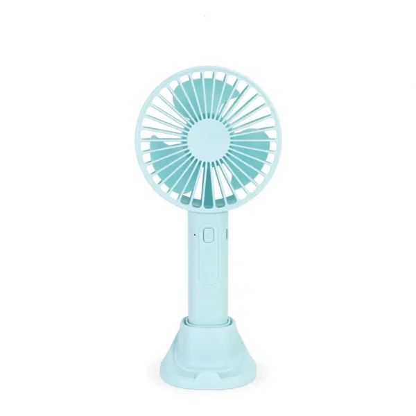 Asaki Fan พัดลมแบบพกพา ปรับความแรงได้ 3 ระดับ รุ่น AK-FN42 -สีฟ้า