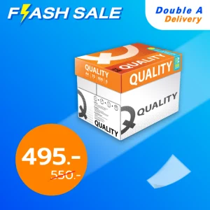 [ส่งฟรี]กระดาษ Quality  Orange A4 70 แกรม (1 กล่อง)
