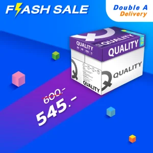 [ส่งฟรี]กระดาษ Quality Purple A4 80 แกรม (1 กล่อง)