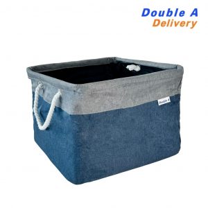 [ของแถมงดจำหน่าย] ตะกร้า Double A Laundry Basket