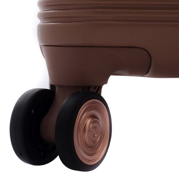 CAGGIONI กระเป๋าเดินทาง รุ่นโวยาจเกอร์ ( Voyageur 15082 ) สีชมพู ขนาด 20 นิ้ว - Image 9