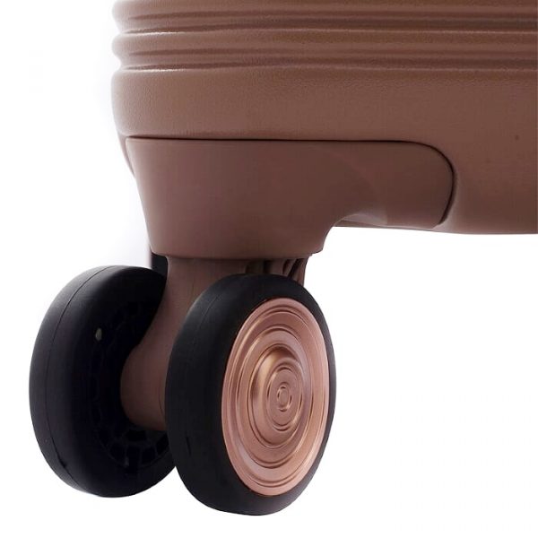 CAGGIONI กระเป๋าเดินทาง รุ่นโวยาจเกอร์ ( Voyageur 15082 ) สีชมพู ขนาด 24 นิ้ว - Image 9