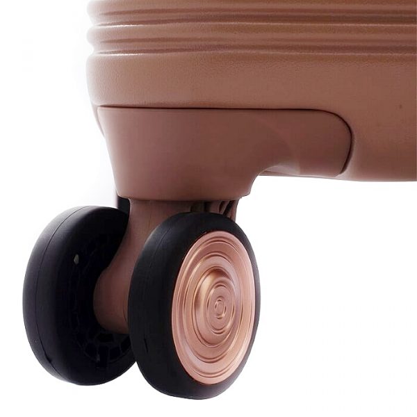 CAGGIONI กระเป๋าเดินทาง รุ่นโวยาจเกอร์ ( Voyageur 15082 ) สีชมพู ขนาด 28 นิ้ว - Image 8