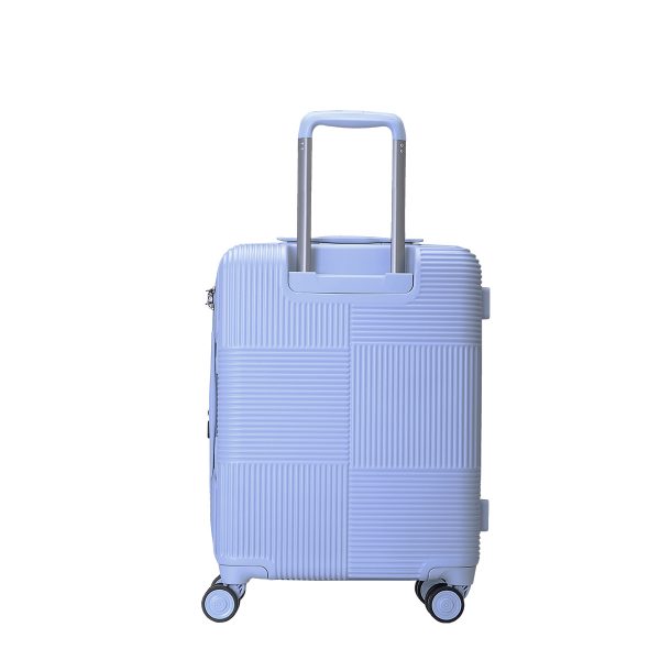 CAGGIONI กระเป๋าเดินทาง รุ่นโวยาจเกอร์ ( Voyageur 15082 ) สีฟ้า ขนาด 20 นิ้ว - Image 2