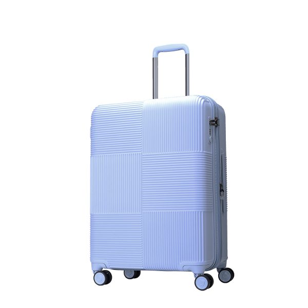 CAGGIONI กระเป๋าเดินทาง รุ่นโวยาจเกอร์ ( Voyageur 15082 ) สีฟ้า ขนาด 24 นิ้ว