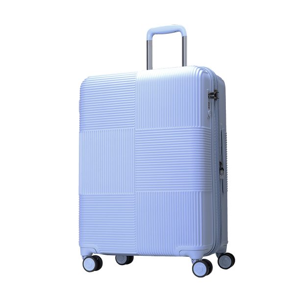 CAGGIONI กระเป๋าเดินทาง รุ่นโวยาจเกอร์ ( Voyageur 15082 ) สีฟ้า ขนาด 28 นิ้ว