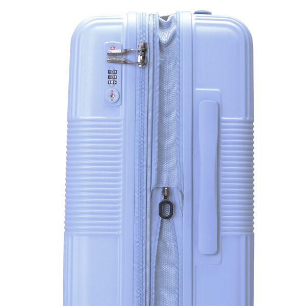 CAGGIONI กระเป๋าเดินทาง รุ่นโวยาจเกอร์ ( Voyageur 15082 ) สีฟ้า ขนาด 20 นิ้ว - Image 11
