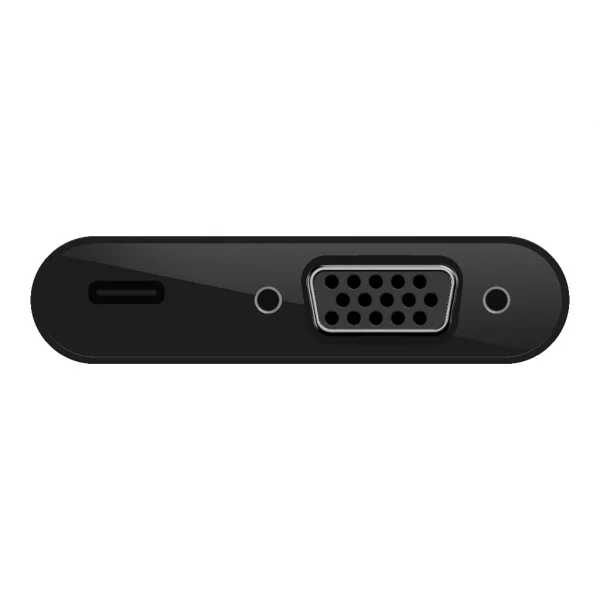 Belkin AVC001 อะแดปเตอร์แปลงสัญญาณภาพ USB-C to VGA (1080p @60Hz) มีพอร์ต USB C รองรับการชาร์จสูงสุด 60 วัตต์ - Image 5