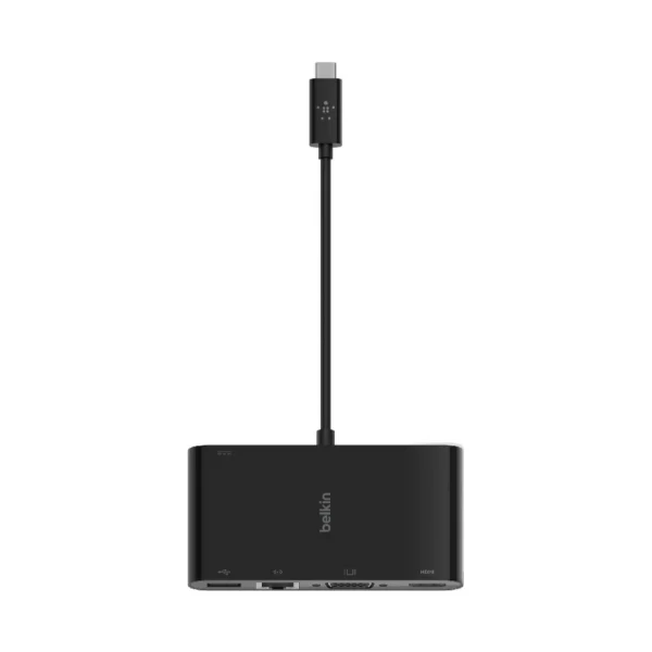 Belkin AVC004 มัลติมีเดียอะแดปเตอร์ USB-C รองรับภาพ 4K/30Hzและชาร์จไฟอุปกรณ์สูงสุด 100 วัตต์ ใช้งานได้กับ MacBook M1/M2 - Image 4