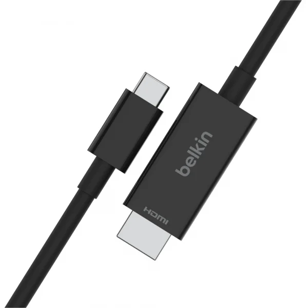 Belkin AVC012 สาย USB-C to HDMI 2.1 ยาว 2ม.รองรับ 8K-60Hz และ HBR3, DSC, HDR10+, HDCP 2.2 ดูiTune/Netflix ได้ - Image 3