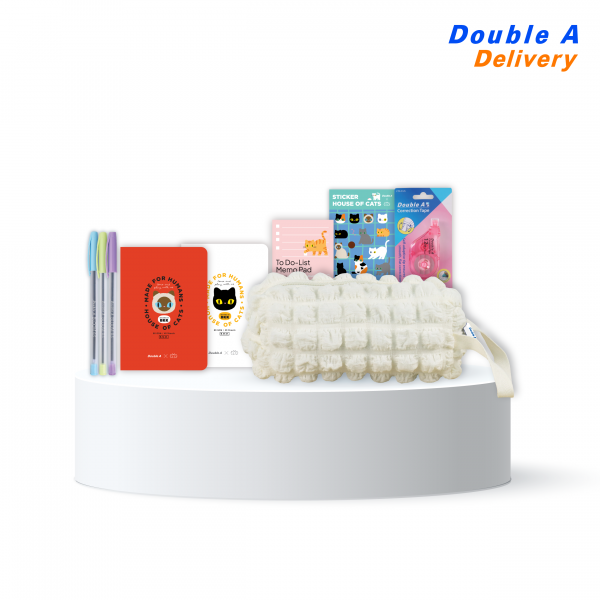 Gift Set Bubble Bag (White)