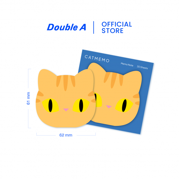 Die cut note หน้าปกลาย Ban Maew 80 แกรม 30 แผ่น 4 ชิ้น (คละแบบ) - Image 2