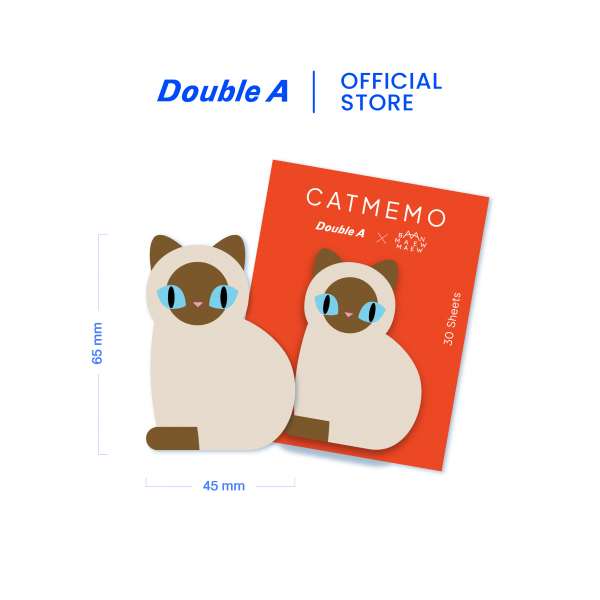 Die cut note ลาย Ban Maew 80 แกรม 30 แผ่น 4 ชิ้น (คละแบบ) - Image 2