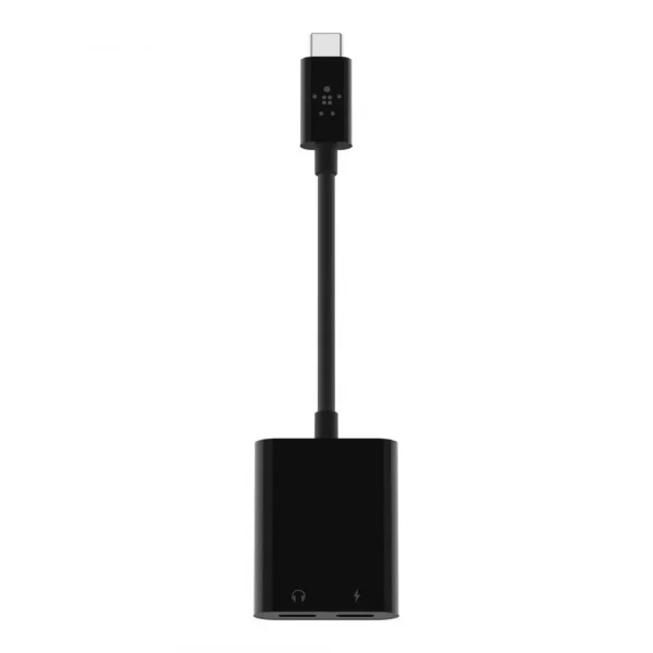 Belkin F7U081 อะแดปเตอร์เพิ่ม Type-C 2 ช่อง ชาร์จและฟังเพลงได้พร้อมกันสำหรับ Samsung Galaxy, Google Pixel, iPad Pro - Image 4