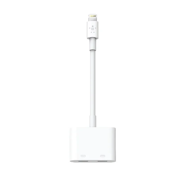 Belkin F8J198 อะแดปเตอร์ RockStar Lightning Audio + Charge ชาร์จ+รับสาย/ฟังเพลง/ดูหนัง/เล่นเกมได้พร้อมกัน - Image 3