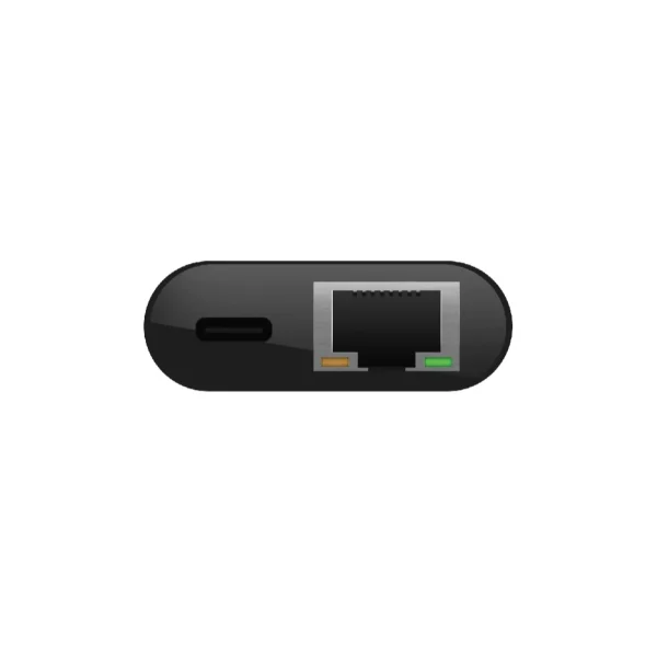 Belkin INC001 อะแดปเตอร์ USB-C to Ethernet ความเร็ว 1Gbps + พอร์ต USB-C ชาร์จไฟได้ 60 วัตต์ WindowsOS MacOS*aff - Image 5