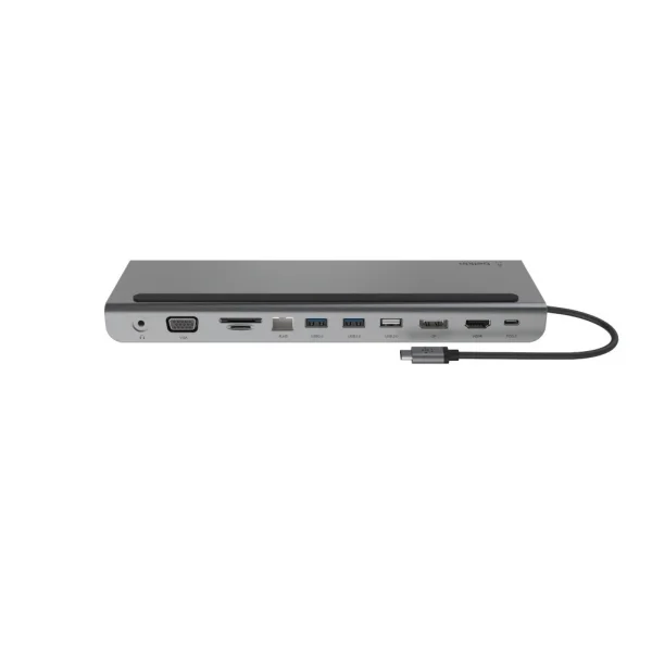 Belkin INC004 ฮับ 11-in-1 สำหรับ MacBook M1/M2 และโน้ตบุ๊ค Windows ต่ออกจอ 4K-30Hz - Image 3