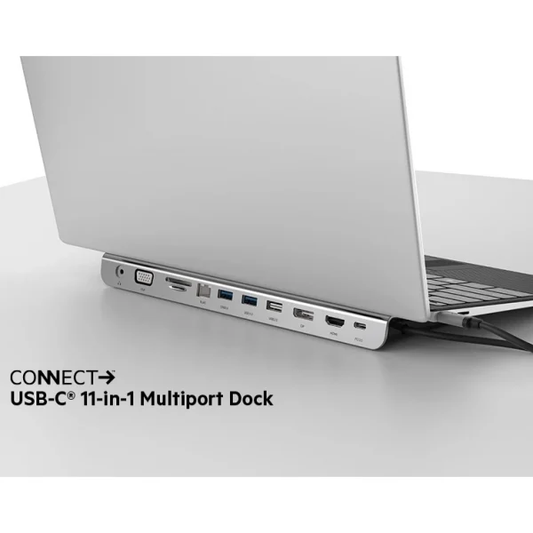 Belkin INC004 ฮับ 11-in-1 สำหรับ MacBook M1/M2 และโน้ตบุ๊ค Windows ต่ออกจอ 4K-30Hz - Image 7