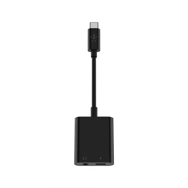 Belkin NPA004 RockStar™ 3.5mm Audio + USB-C อะแดปเตอร์เพิ่มพอร์ต USB-C ให้ชาร์จและ ฟังเพลงหรือเล่นเกมได้พร้อมกัน - Image 5