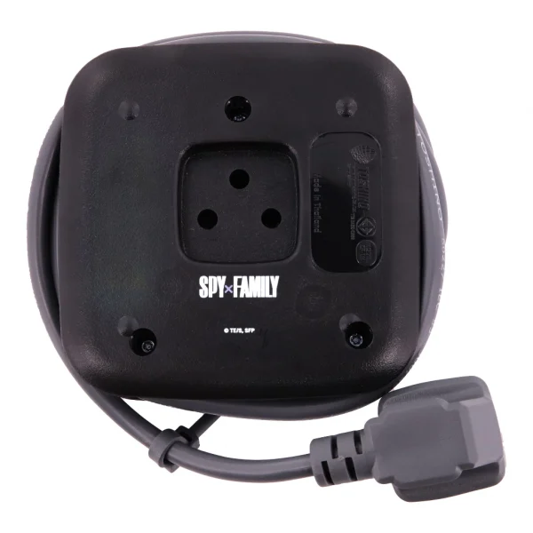 Toshino ปลั๊ก 2 ช่อง + 2USB 1 สวิตช์ 1.80 ม.(10A/2300W) Yor Forger รุ่น XP-1.8M SPXY - Image 3