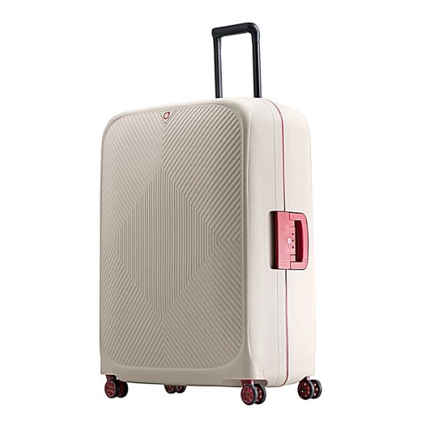 CAGGIONI กระเป๋าเดินทางแบบโครง รุ่นจอย (Joy frame) C20021 สีนู๊ด ขนาด 28 นิ้ว