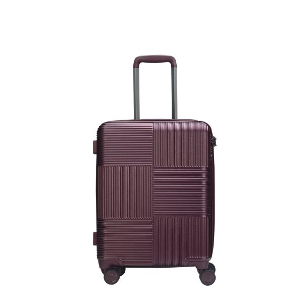 CAGGIONI กระเป๋าเดินทาง รุ่นโวยาจเกอร์ ( Voyageur 15082 ) สีแดงไวน์ ขนาด 20 นิ้ว - Image 11