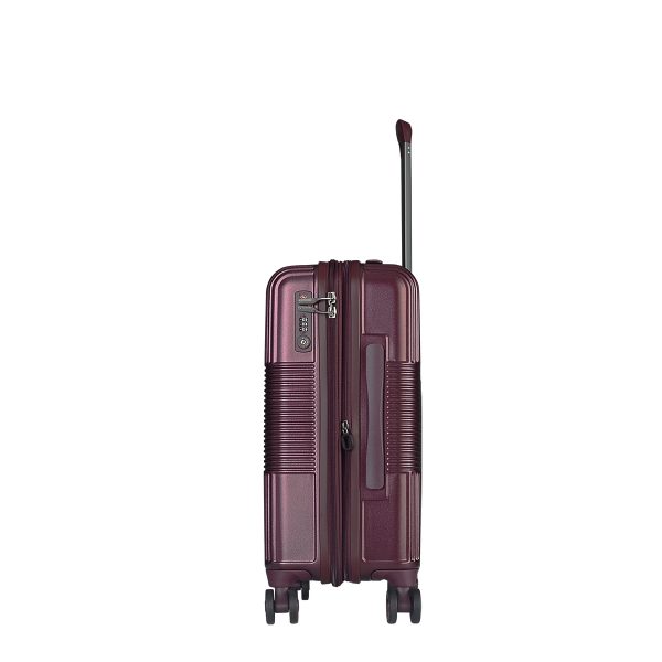 CAGGIONI กระเป๋าเดินทาง รุ่นโวยาจเกอร์ ( Voyageur 15082 ) สีแดงไวน์ ขนาด 20 นิ้ว - Image 9