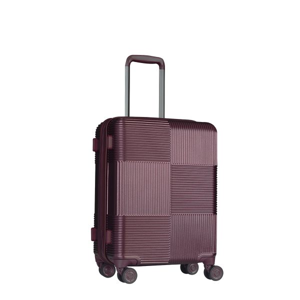 CAGGIONI กระเป๋าเดินทาง รุ่นโวยาจเกอร์ ( Voyageur 15082 ) สีแดงไวน์ ขนาด 20 นิ้ว - Image 7