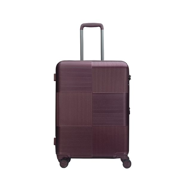 CAGGIONI กระเป๋าเดินทาง รุ่นโวยาจเกอร์ ( Voyageur 15082 ) สีแดงไวน์ ขนาด 24 นิ้ว - Image 3