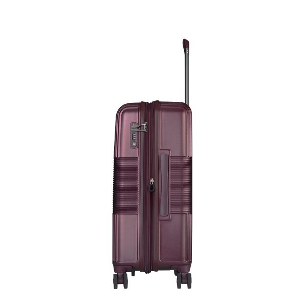 CAGGIONI กระเป๋าเดินทาง รุ่นโวยาจเกอร์ ( Voyageur 15082 ) สีแดงไวน์ ขนาด 24 นิ้ว - Image 5