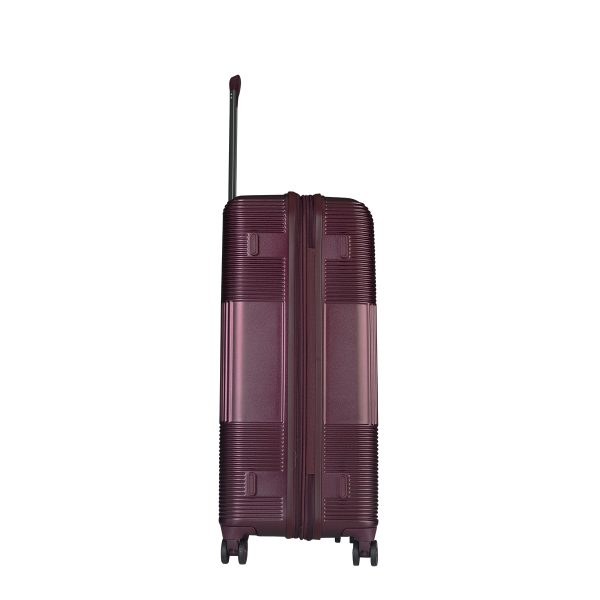 CAGGIONI กระเป๋าเดินทาง รุ่นโวยาจเกอร์ ( Voyageur 15082 ) สีแดงไวน์ ขนาด 24 นิ้ว - Image 4