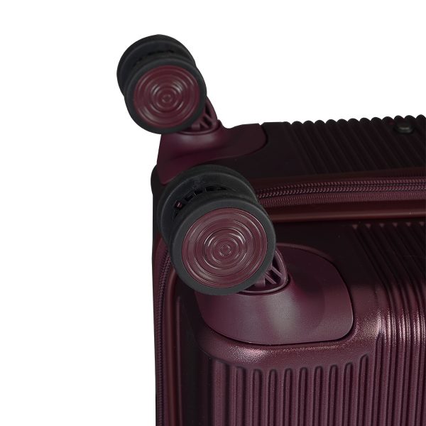 CAGGIONI กระเป๋าเดินทาง รุ่นโวยาจเกอร์ ( Voyageur 15082 ) สีแดงไวน์ ขนาด 24 นิ้ว - Image 9