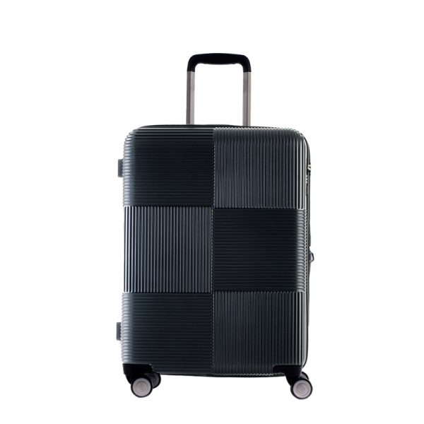 CAGGIONI กระเป๋าเดินทาง รุ่นโวยาจเกอร์ ( Voyageur 15082 ) สีดำ ขนาด 24 นิ้ว
