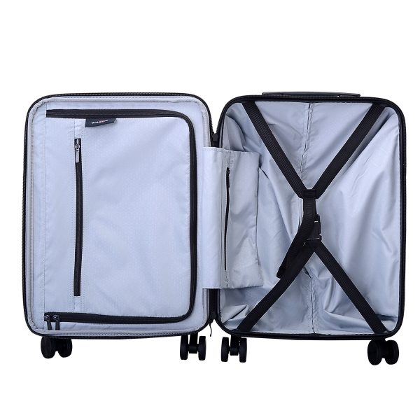 Caggioni : กระเป๋าเดินทาง รุ่นเฮนรี่ (Henry : C23021) สีฟ้า ขนาด 20 นิ้ว - Image 9