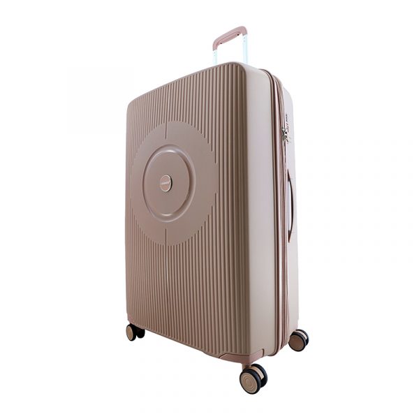 CAGGIONI กระเป๋าเดินทาง รุ่นโคโร๊ะ (Kolo C22111) สีชมพู ขนาด 28 นิ้ว - Image 8