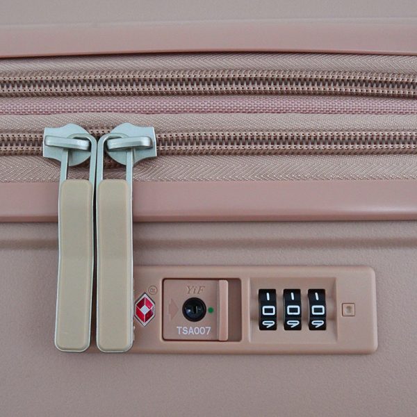 CAGGIONI กระเป๋าเดินทาง รุ่นโคโร๊ะ (Kolo C22111) สีชมพู ขนาด 28 นิ้ว - Image 15