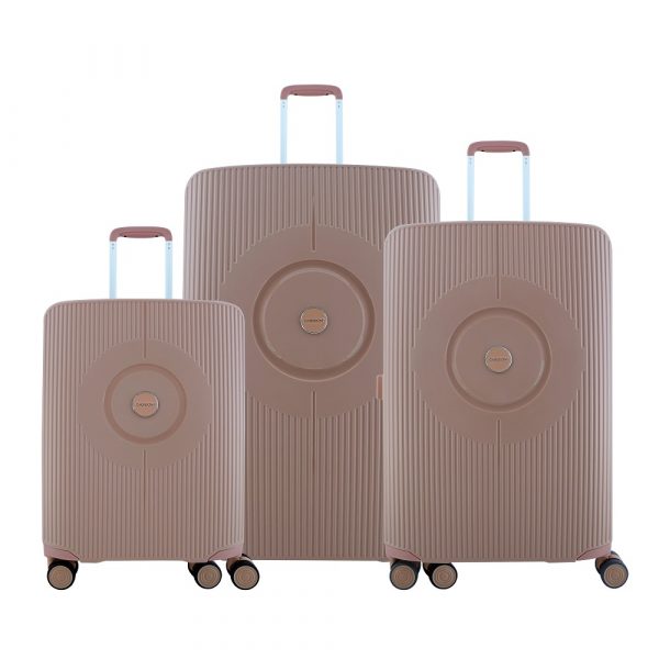 CAGGIONI กระเป๋าเดินทาง รุ่นโคโร๊ะ (Kolo C22111) สีชมพู ขนาด 28 นิ้ว - Image 2
