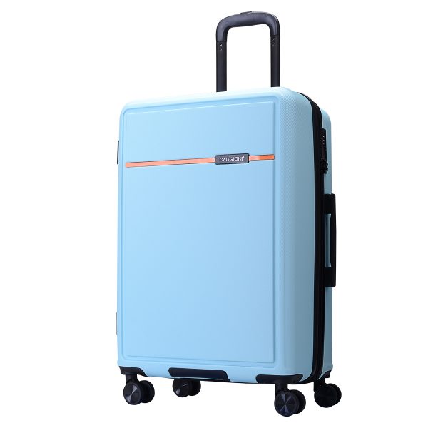 Caggioni : กระเป๋าเดินทาง รุ่นเฮนรี่ (Henry : C23021) สีฟ้า ขนาด 24 นิ้ว