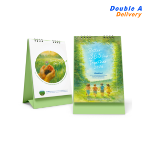 [ของสมนาคุณ งดจำหน่าย] ปฏิทินตั้งโต๊ะ Double A 2026