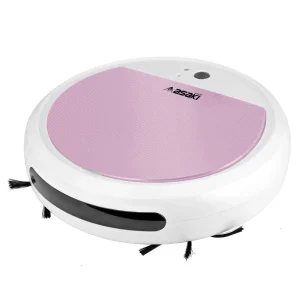 Asaki Robot Vacuum Cleaner หุ่นยนต์ดูดฝุ่นอัจฉริยะ เครื่องดูดฝุ่น รุ่น AK-RV9100 -สีม่วง