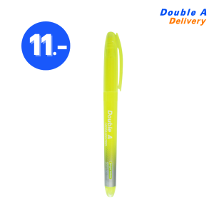 [11.11] ปากกาเน้นข้อความดั๊บเบิ้ล เอ สีเหลือง
