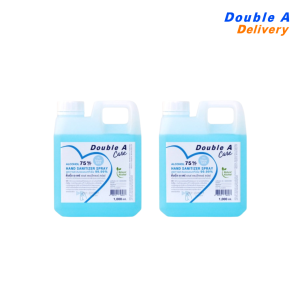 [2 แกลอน] แอลกอฮอล์ ผลิตภัณฑ์อนามัยทำความสะอาดมือ ไม่ใช้น้ำ กลิ่น Blue sea ขนาด 1,000 ml.