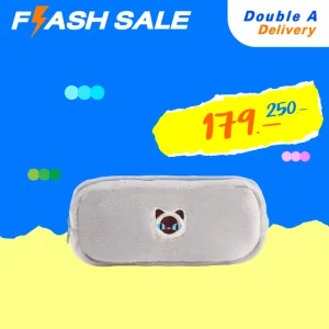 กระเป๋าเครื่องเขียน ลาย Baan Maew สีเทา (แมววิเชียรมาศ)