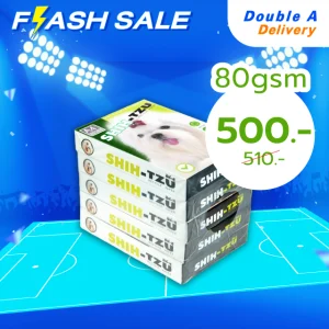 กระดาษ Shih-Tzu A4 80 แกรม (1 กล่อง)