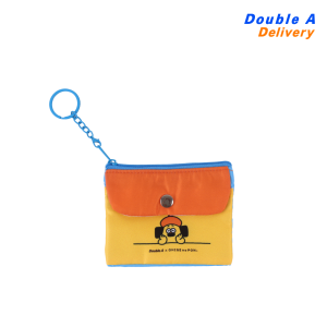 Double A กระเป๋าใส่เหรียญ ลาย OHIGE no PON ลายแฮปปี้