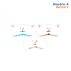 Double A ผ้าปิดตา ลาย โกฮัง (สุ่มลาย)